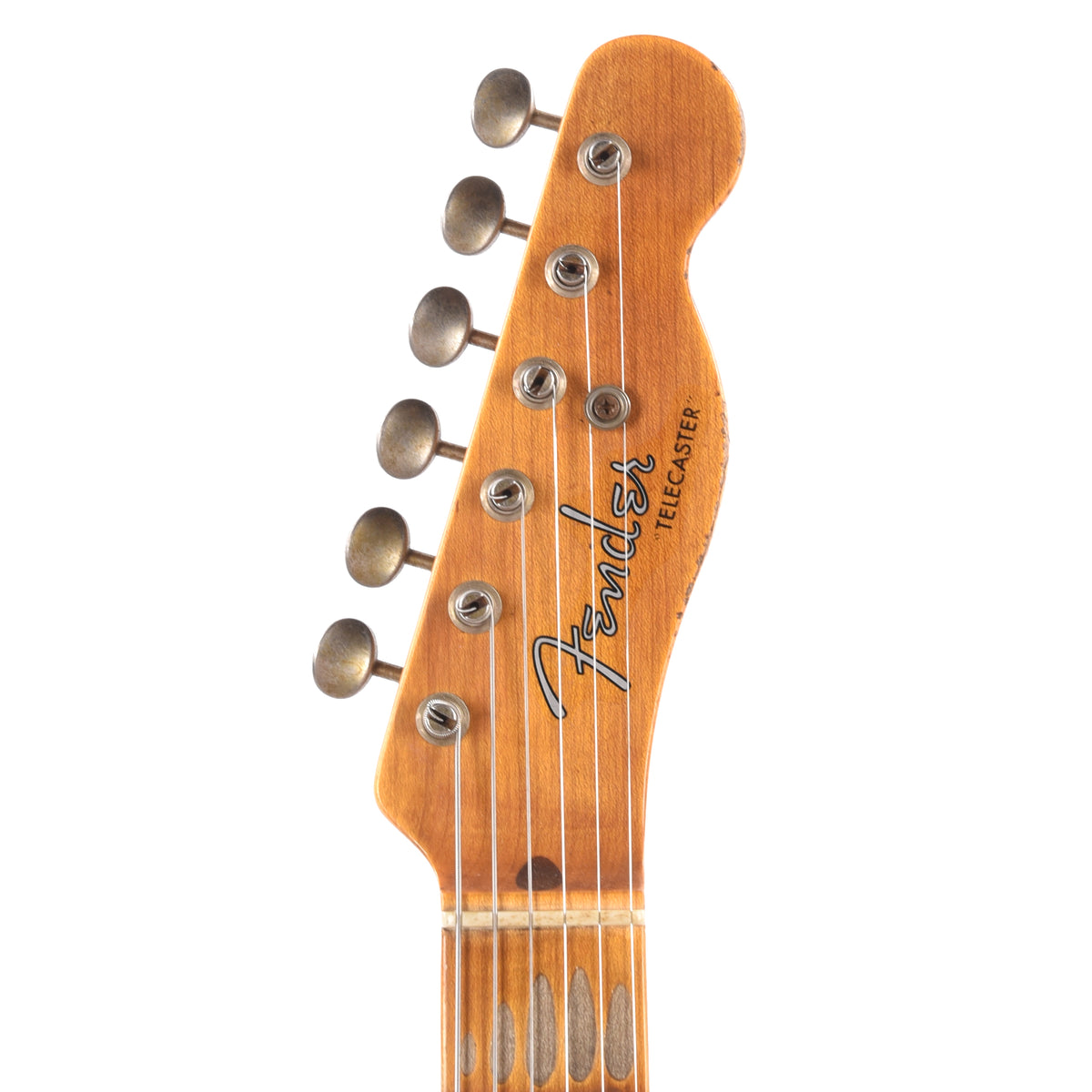 Fender Custom Shop 1954 Telecaster Heavy Relic Faded Aged Nocaster Blonde Electric Guitars / Solid Body