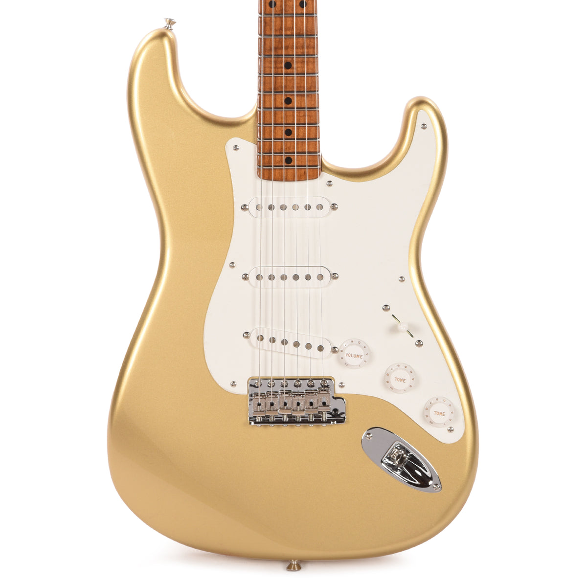 Fender Custom Shop 1955 Stratocaster "Chicago Special" NOS Super Aged Aztec Gold w/3A Roasted Birdseye Neck Electric Guitars / Solid Body