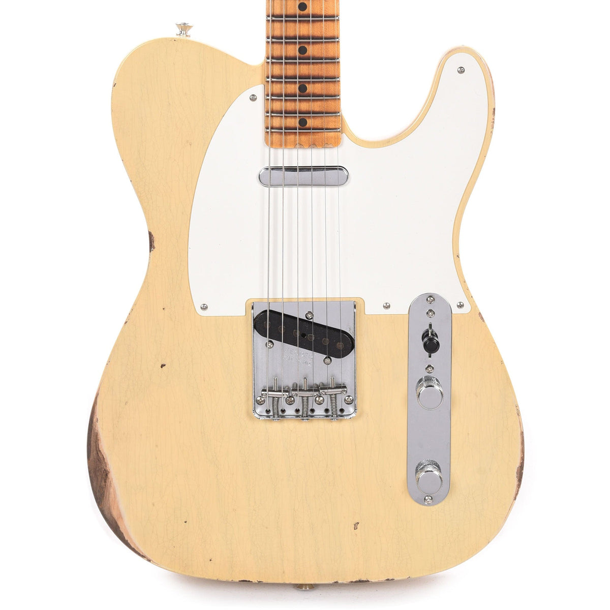 Fender Custom Shop 1955 Telecaster "Chicago Special" Relic Super Aged Vintage Blonde Electric Guitars / Solid Body
