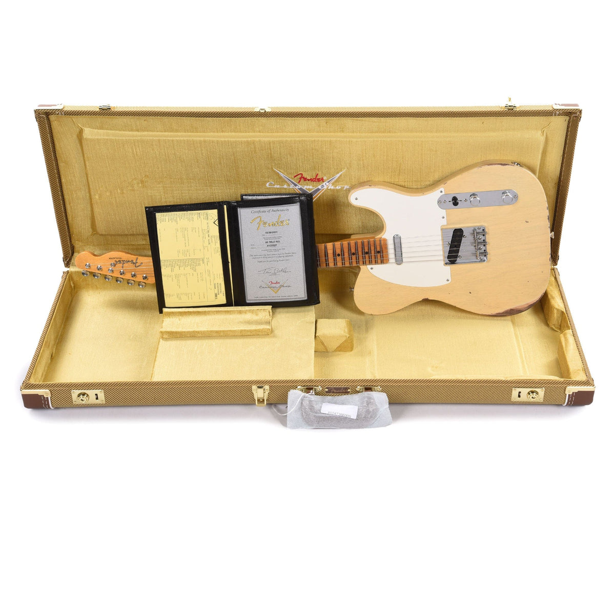 Fender Custom Shop 1955 Telecaster "Chicago Special" Relic Super Aged Vintage Blonde Electric Guitars / Solid Body