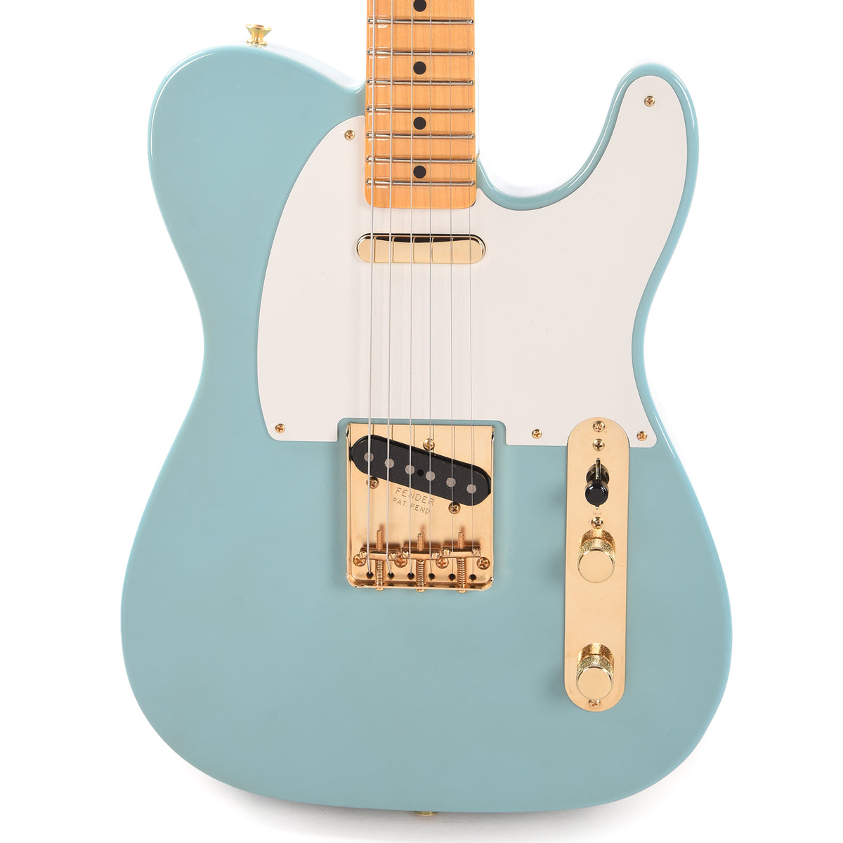 Fender Custom Shop 1955 Telecaster "Chicago Special" Time Capsule Super Aged Daphne Blue w/Gold Hardware Electric Guitars / Solid Body