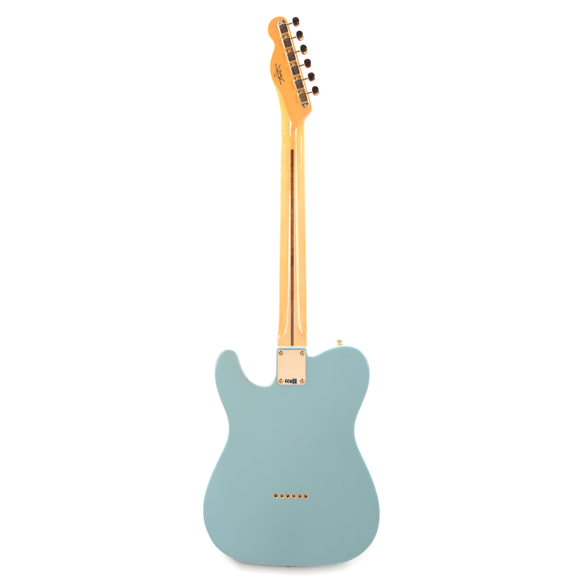 Fender Custom Shop 1955 Telecaster "Chicago Special" Time Capsule Super Aged Daphne Blue w/Gold Hardware Electric Guitars / Solid Body