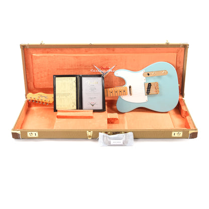 Fender Custom Shop 1955 Telecaster "Chicago Special" Time Capsule Super Aged Daphne Blue w/Gold Hardware Electric Guitars / Solid Body