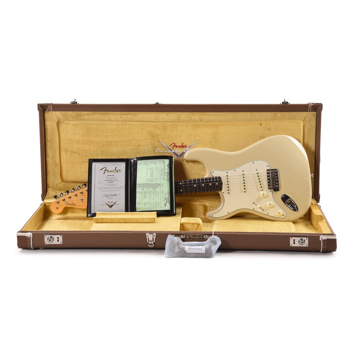 Fender Custom Shop 1960 Stratocaster "Chicago Special" LEFTY Time Capsule Dirty Vintage White Electric Guitars / Solid Body