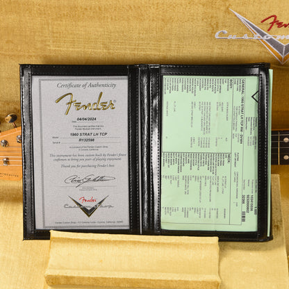 Fender Custom Shop 1960 Stratocaster "Chicago Special" LEFTY Time Capsule Dirty Vintage White Electric Guitars / Solid Body