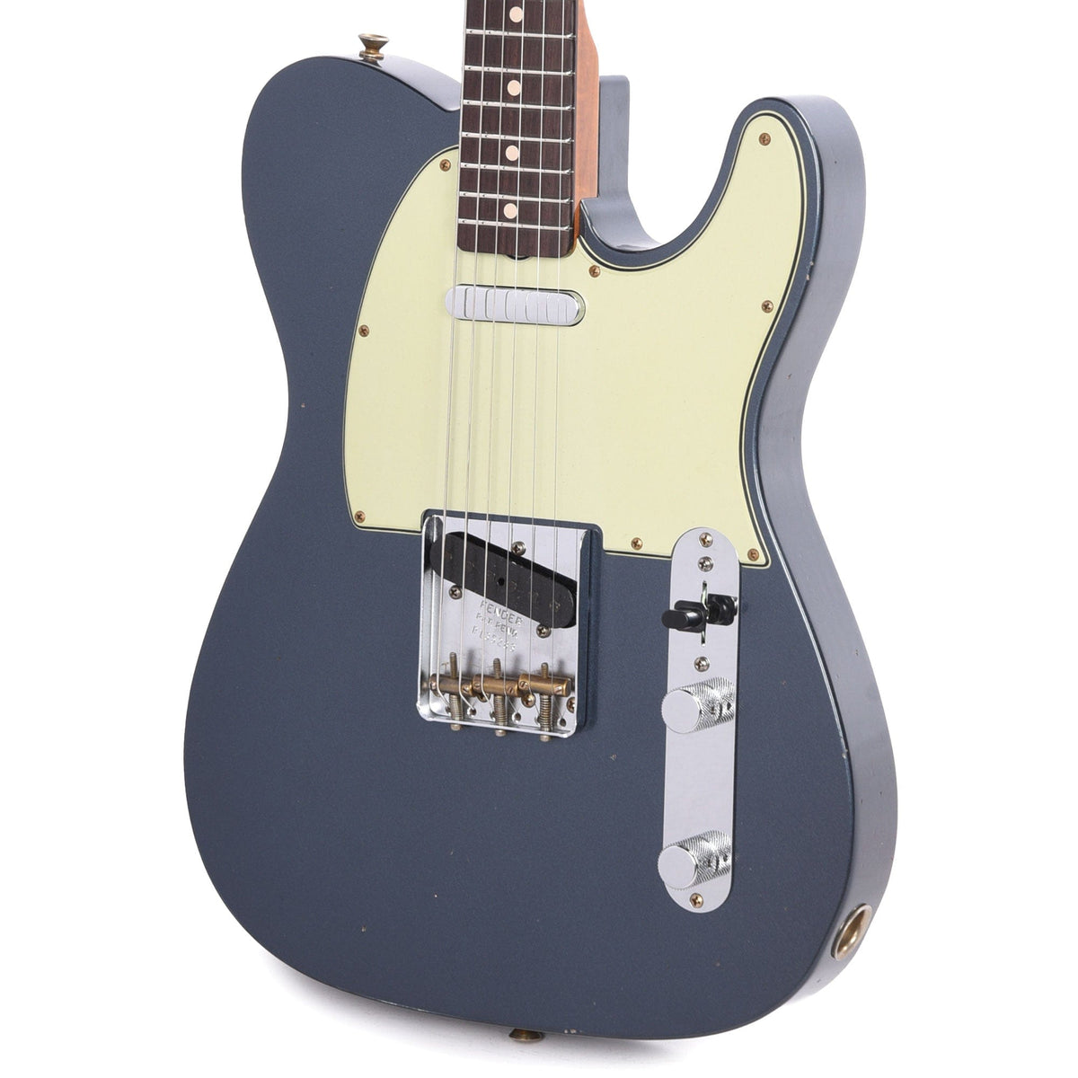 Fender Custom Shop 1961 Telecaster "Chicago Special" Journeyman Dark Lake Placid Blue w/Roasted Neck Electric Guitars / Solid Body