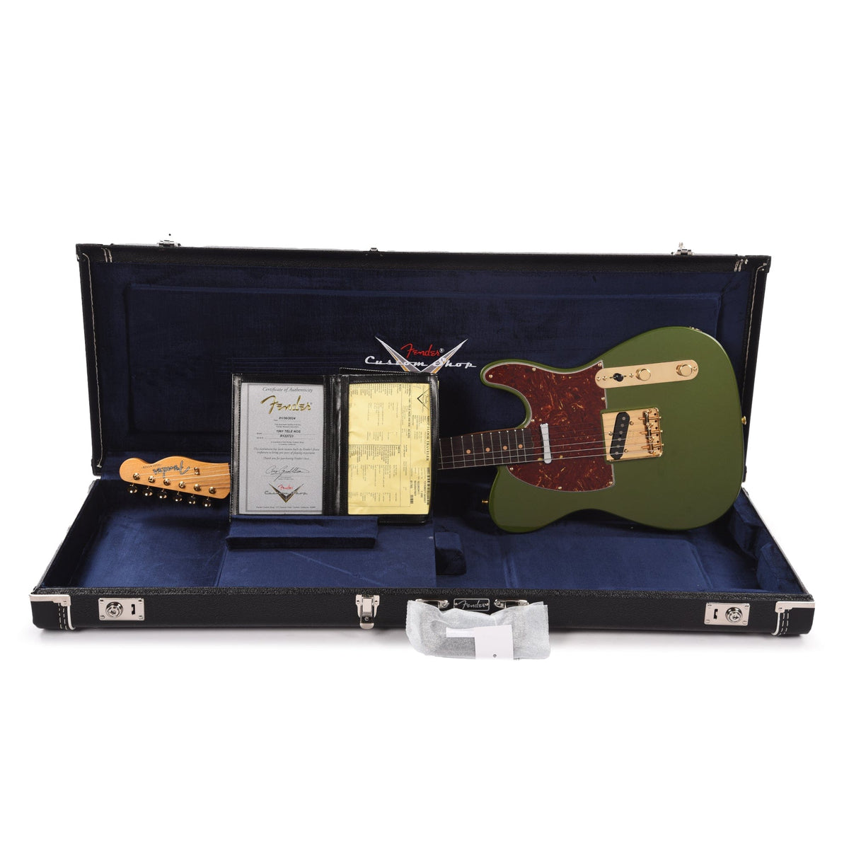 Fender Custom Shop 1961 Telecaster "Chicago Special" NOS Aged Cadillac Green w/Gold Hardware Electric Guitars / Solid Body