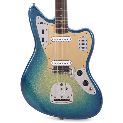 Fender Custom Shop 1962 Jaguar Journeyman Relic Aged Surf Burst Sparkle Electric Guitars / Solid Body
