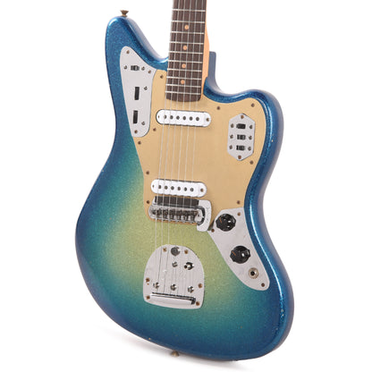 Fender Custom Shop 1962 Jaguar Journeyman Relic Aged Surf Burst Sparkle Electric Guitars / Solid Body