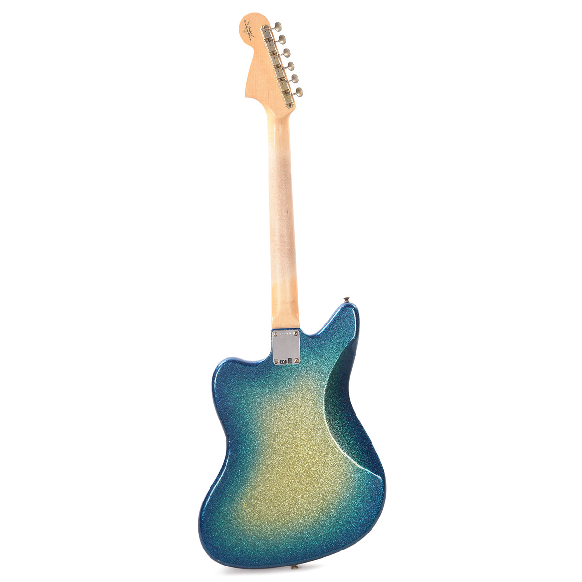 Fender Custom Shop 1962 Jaguar Journeyman Relic Aged Surf Burst Sparkle Electric Guitars / Solid Body