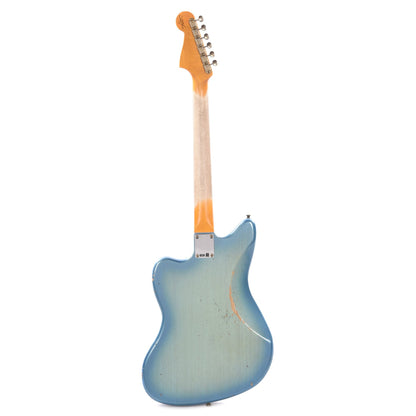Fender Custom Shop 1962 Jazzmaster Ash "Chicago Special" Relic Super Aged Trans Daphne Blue w/Lake Placid Blue Burst Electric Guitars / Solid Body