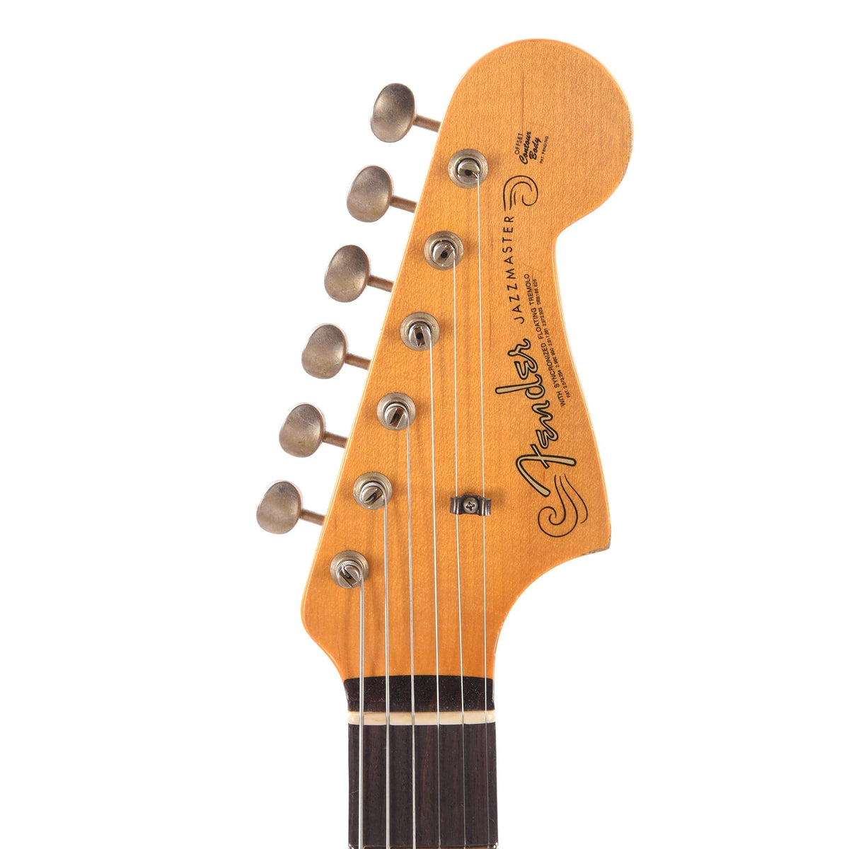 Fender Custom Shop 1962 Jazzmaster Ash "Chicago Special" Relic Super Aged Trans Daphne Blue w/Lake Placid Blue Burst Electric Guitars / Solid Body