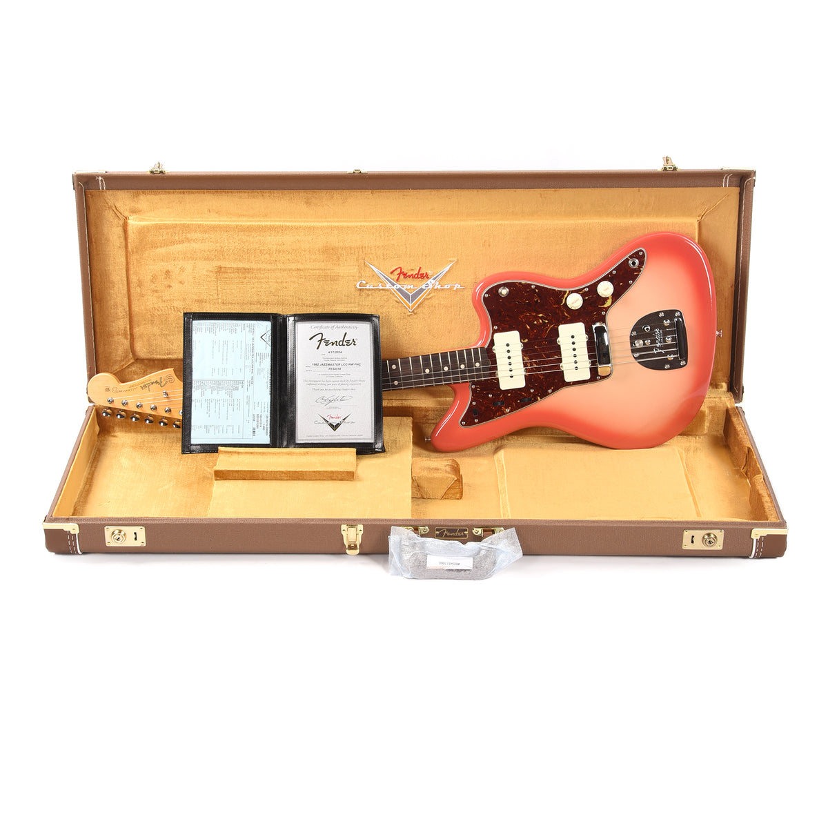 Fender Custom Shop 1962 Jazzmaster "Chicago Special" Deluxe Closet Classic Faded/Aged Desert Sand w/Tahitian Coral Burst Electric Guitars / Solid Body