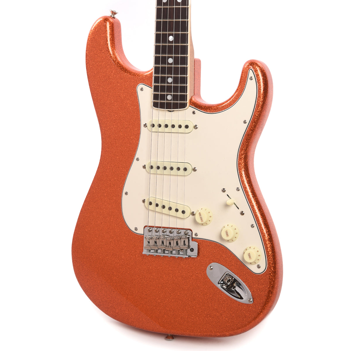 Fender Custom Shop 1965 Stratocaster "Chicago Special" Deluxe Closet Classic Tangerine Sparkle w/Roasted Bound Neck Electric Guitars / Solid Body