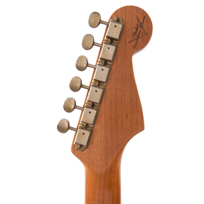 Fender Custom Shop 1965 Stratocaster "Chicago Special" Journeyman Relic RW Aged Sherwood Green Metallic LEFTY w/Roasted Bound Neck Electric Guitars / Solid Body