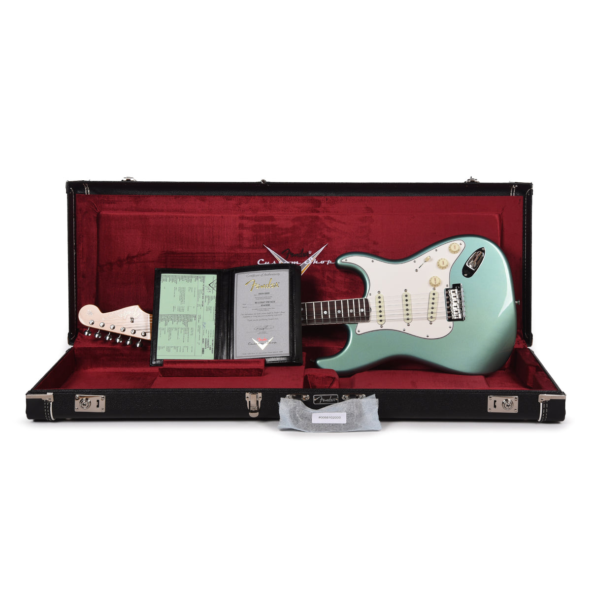 Fender Custom Shop 1965 Stratocaster "Chicago Special" NOS Super Aged Teal Green Metallic Electric Guitars / Solid Body