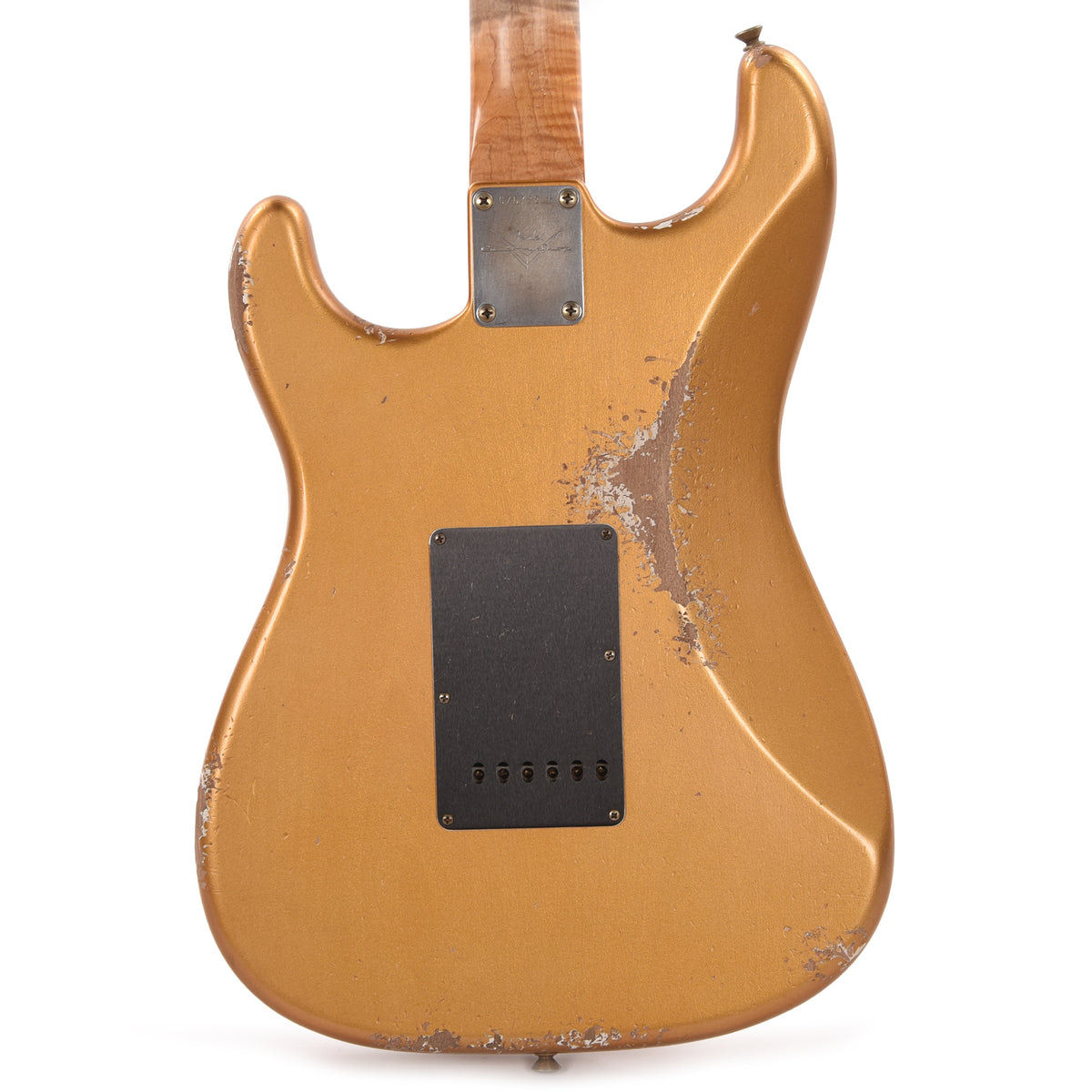 Fender Custom Shop 1966 Stratocaster HSS Relic Faded Sunrise Gold Apprentice Built by Dylan Delpizzo w/Novak GTX-HMB Electric Guitars / Solid Body