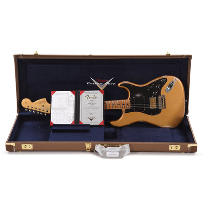 Fender Custom Shop 1966 Stratocaster HSS Relic Faded Sunrise Gold Apprentice Built by Dylan Delpizzo w/Novak GTX-HMB Electric Guitars / Solid Body
