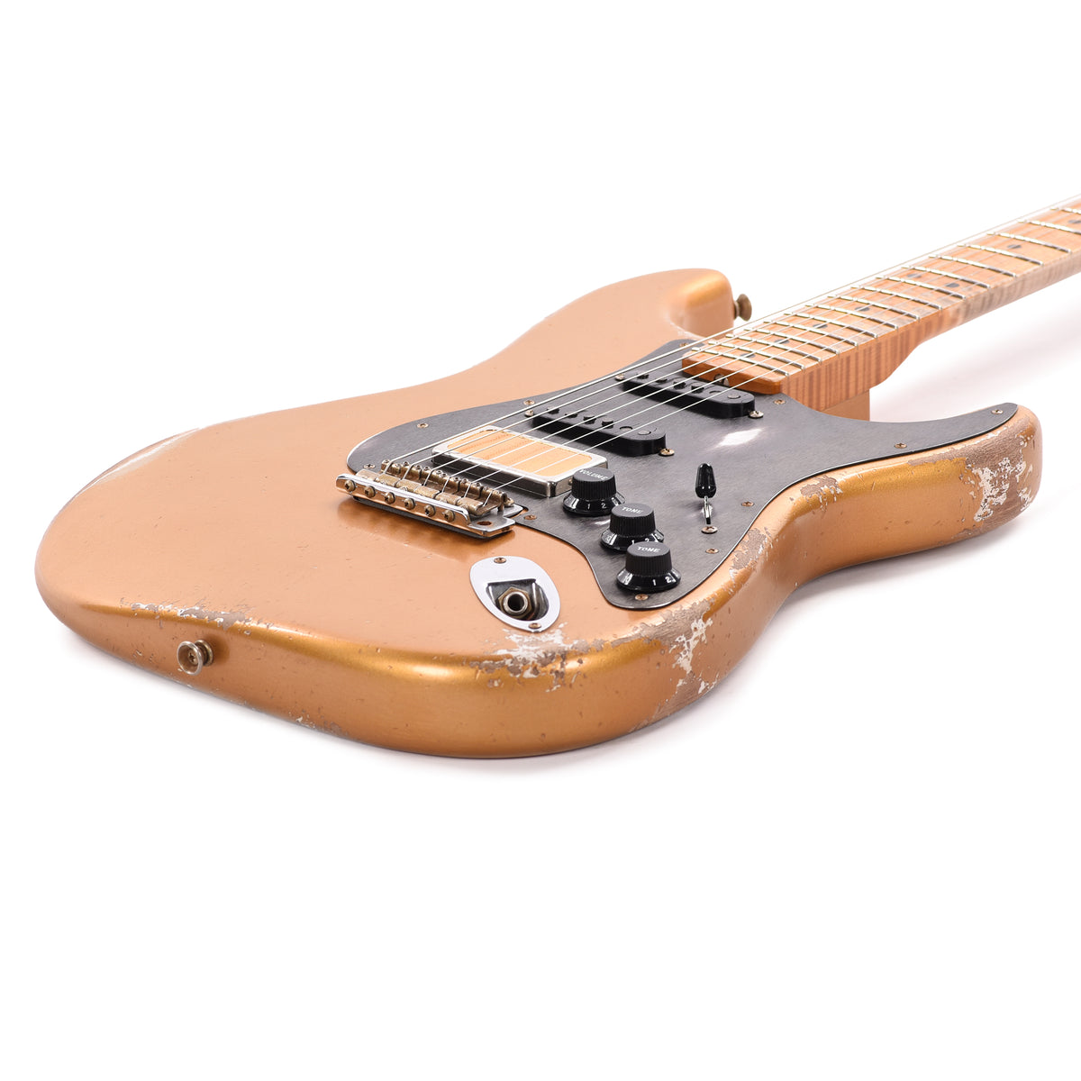 Fender Custom Shop 1966 Stratocaster HSS Relic Faded Sunrise Gold Apprentice Built by Dylan Delpizzo w/Novak GTX-HMB Electric Guitars / Solid Body