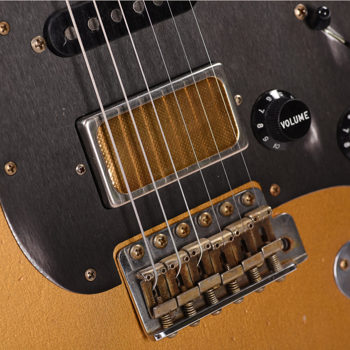 Fender Custom Shop 1966 Stratocaster HSS Relic Faded Sunrise Gold Apprentice Built by Dylan Delpizzo w/Novak GTX-HMB Electric Guitars / Solid Body