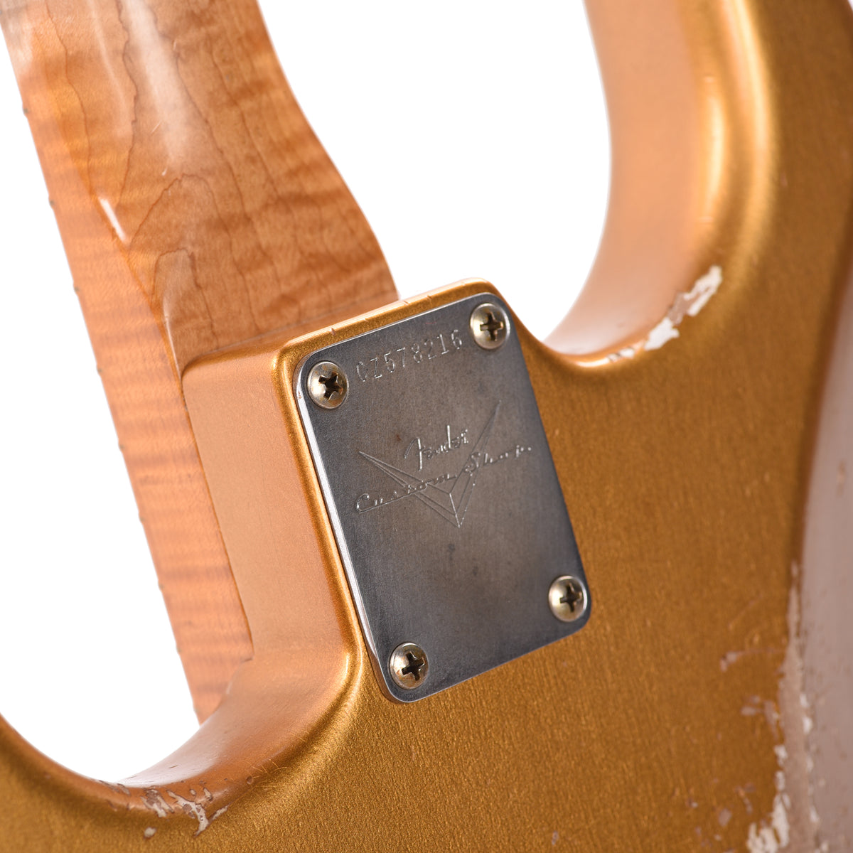 Fender Custom Shop 1966 Stratocaster HSS Relic Faded Sunrise Gold Apprentice Built by Dylan Delpizzo w/Novak GTX-HMB Electric Guitars / Solid Body