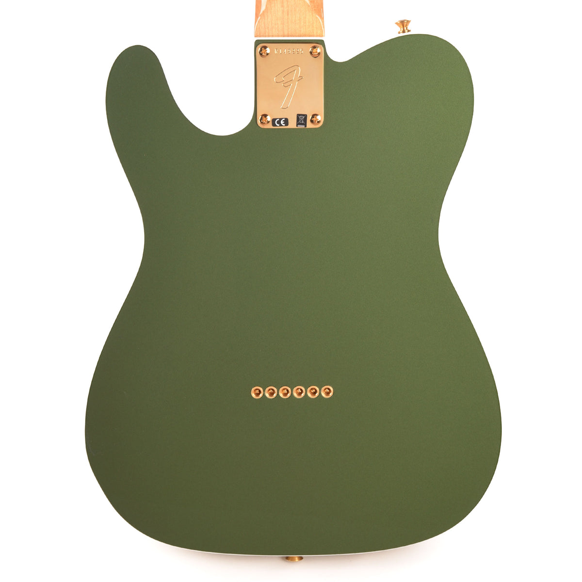 Fender Custom Shop 1968 Custom Telecaster "Chicago Special" NOS Aged Cadillac Green Top & Back w/Aztec Gold Side Electric Guitars / Solid Body