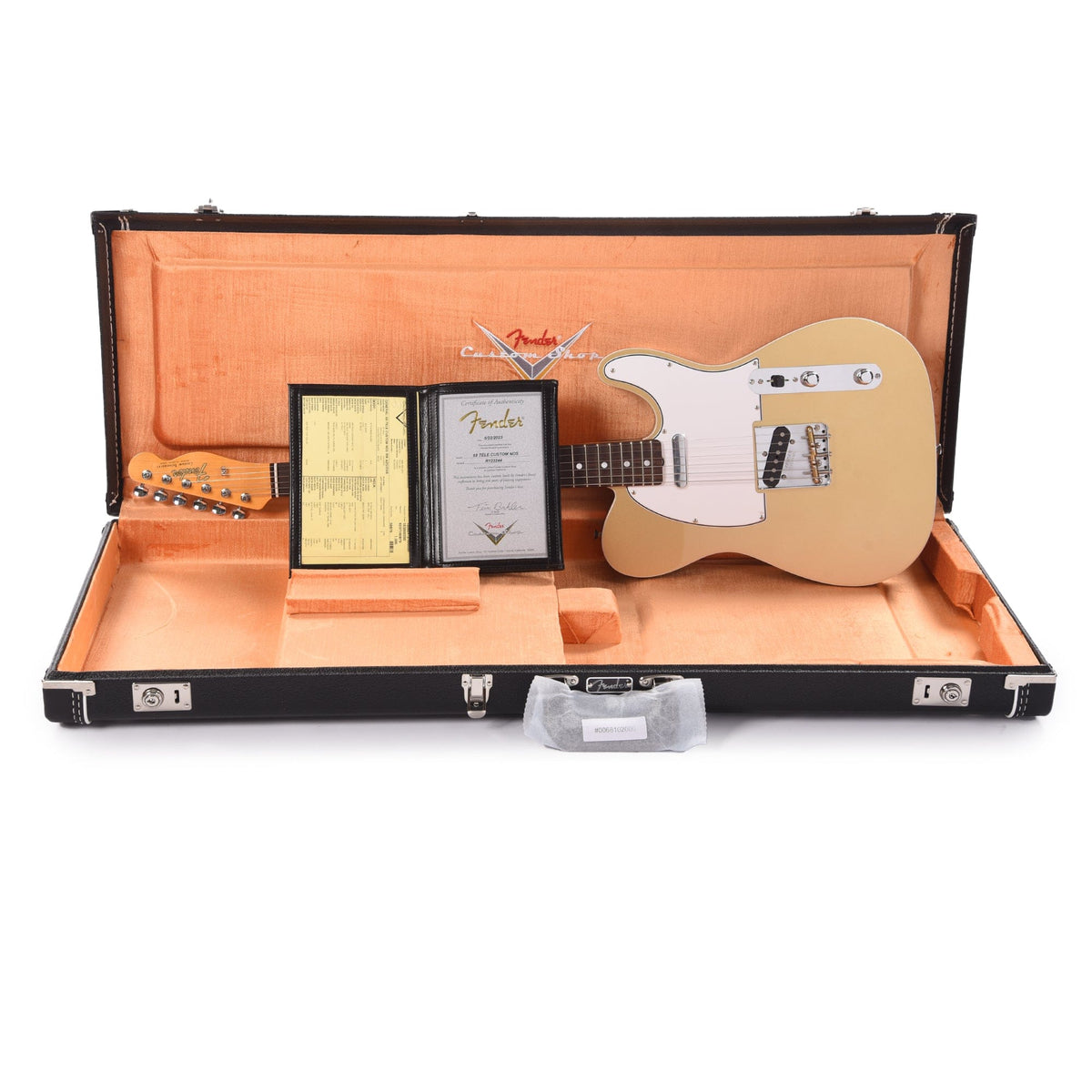 Fender Custom Shop 1968 Telecaster Custom 2-Tone "Chicago Special" NOS Aztec Gold/Oxblood Electric Guitars / Solid Body