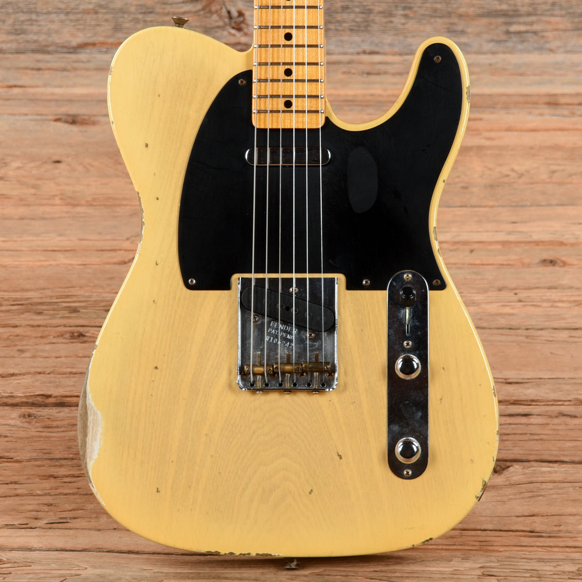 Fender Custom Shop 50s Telecaster Relic Nocaster Blonde 2020 Electric Guitars / Solid Body