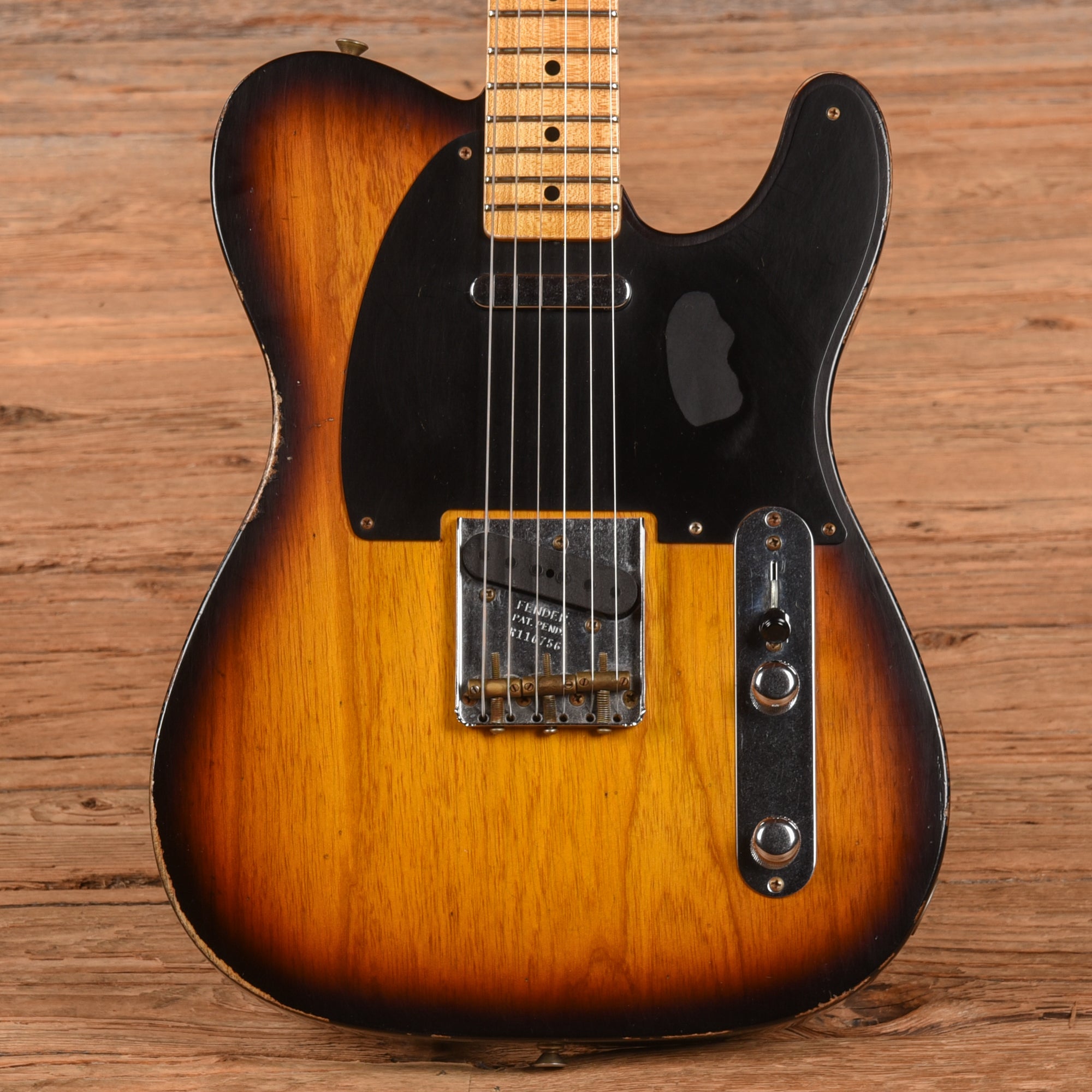 Fender Custom Shop '50s Telecaster Relic Sunburst 2022 Electric Guitars / Solid Body