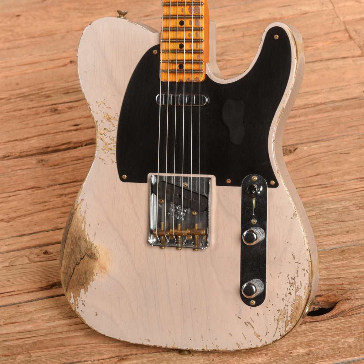 Fender Custom Shop 52 Telecaster Heavy Relic White Blonde 2022 Electric Guitars / Solid Body