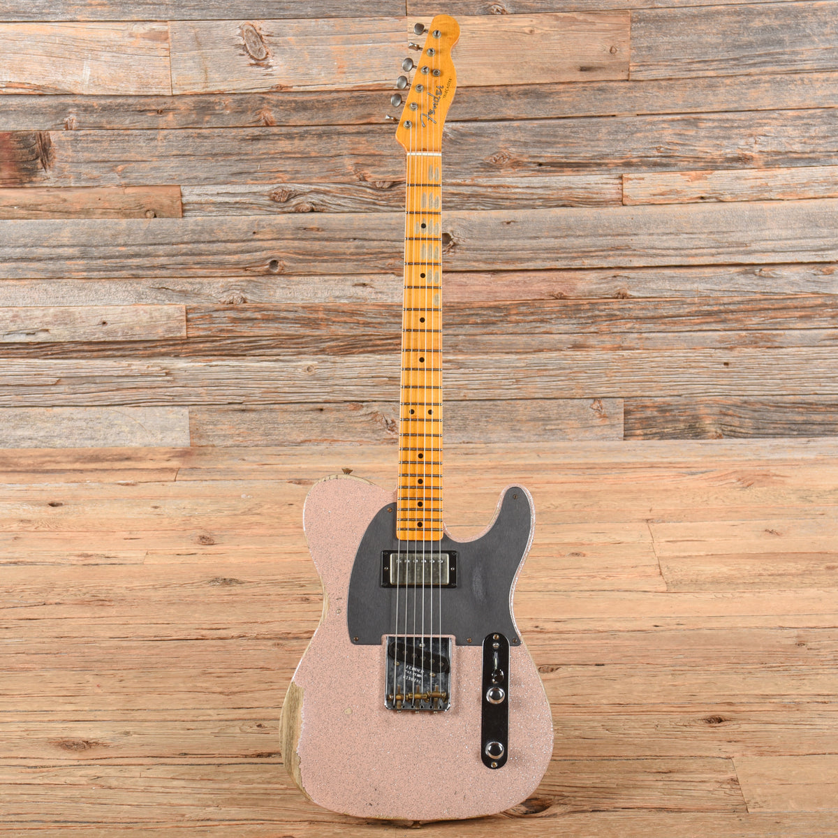 Fender Custom Shop 52 Telecaster Relic Shell Pink Sparkle 2022 Electric Guitars / Solid Body