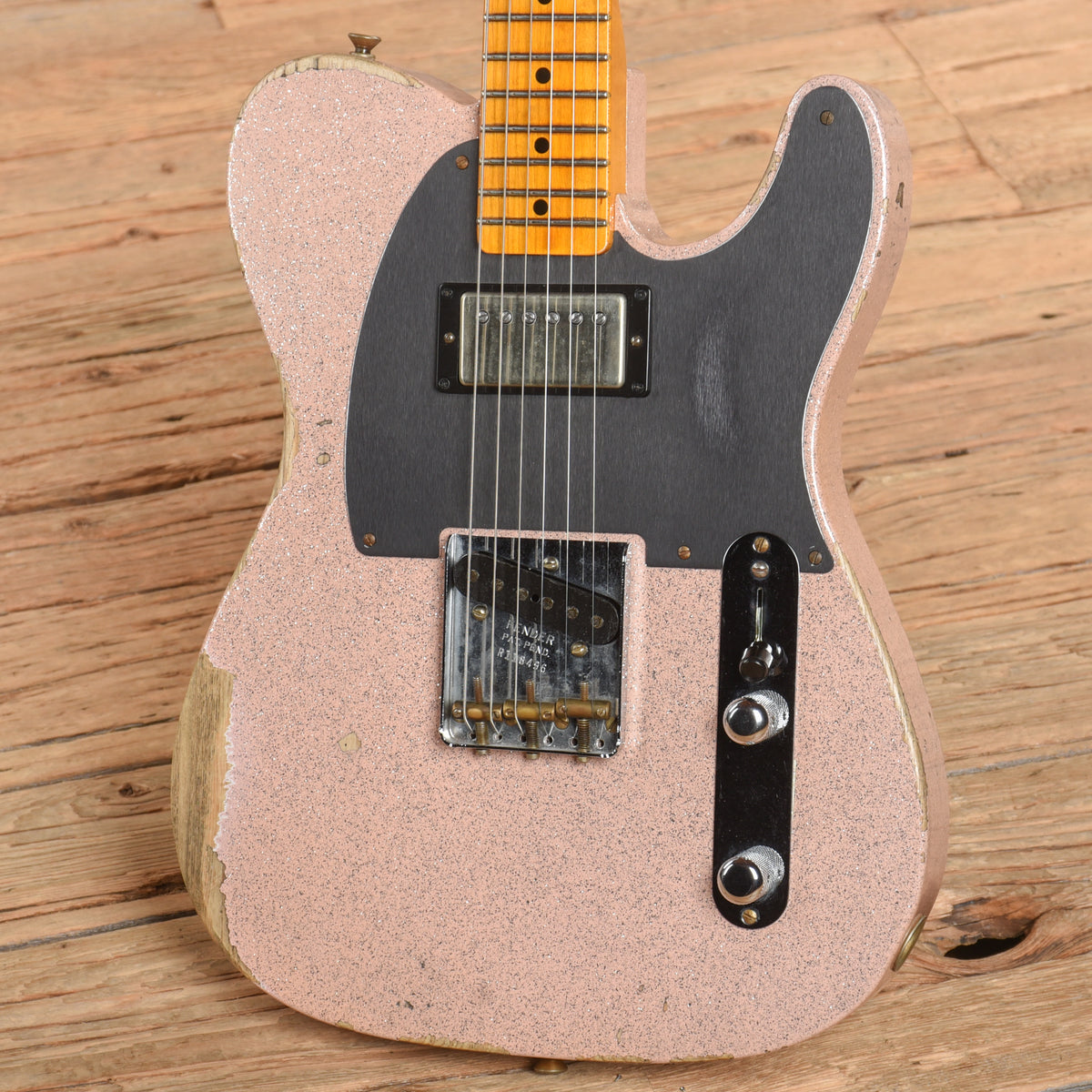 Fender Custom Shop 52 Telecaster Relic Shell Pink Sparkle 2022 Electric Guitars / Solid Body