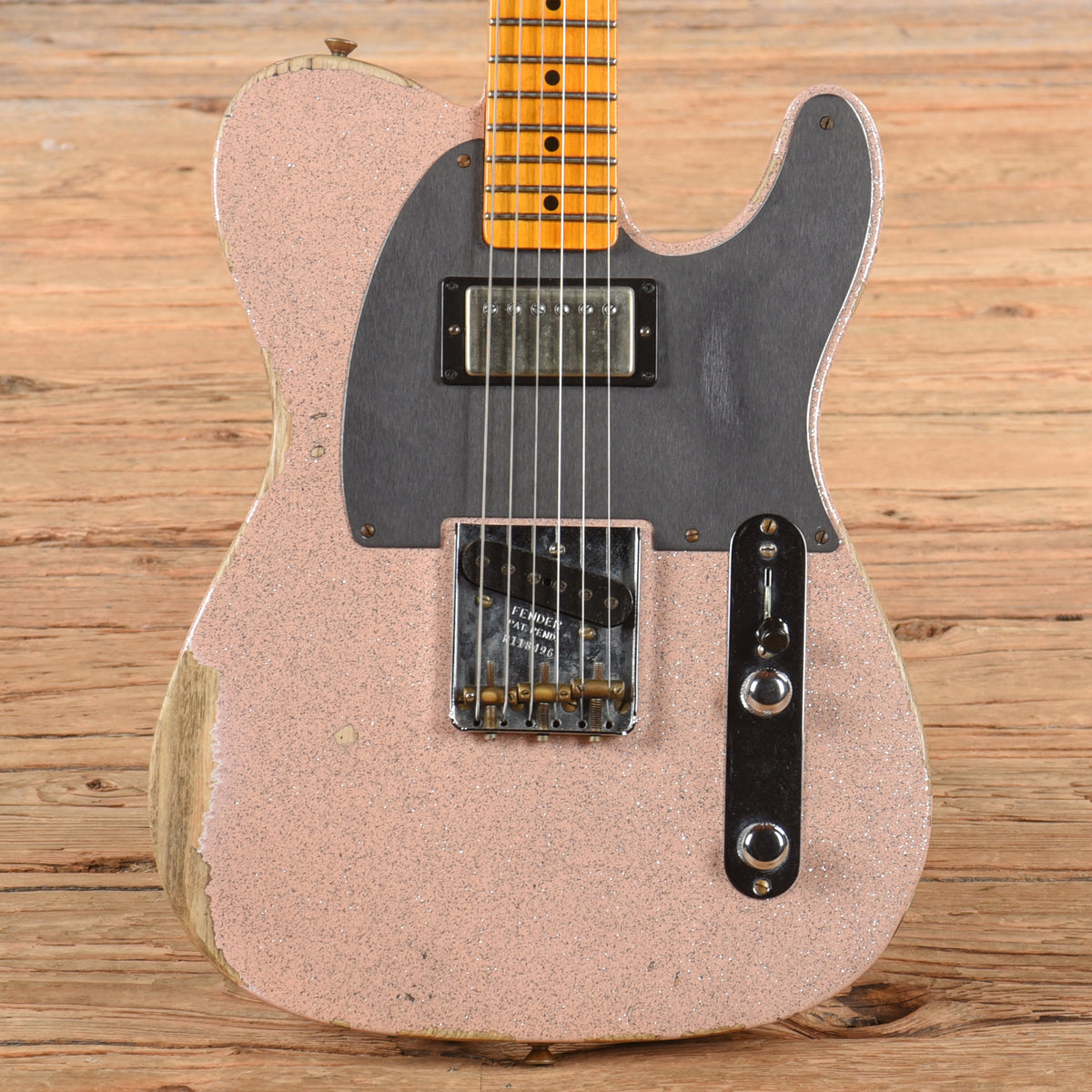Fender Custom Shop 52 Telecaster Relic Shell Pink Sparkle 2022 Electric Guitars / Solid Body