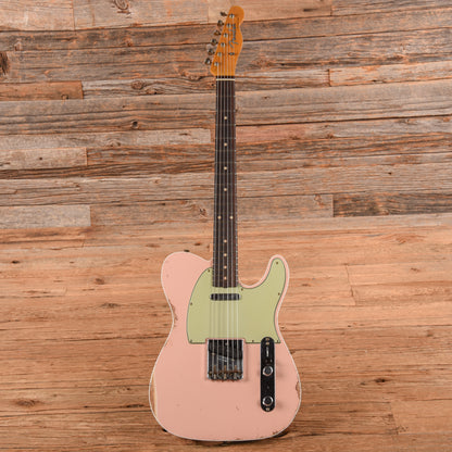Fender Custom Shop '60 Telecaster Custom Ash Relic Shell Pink 2024 Electric Guitars / Solid Body