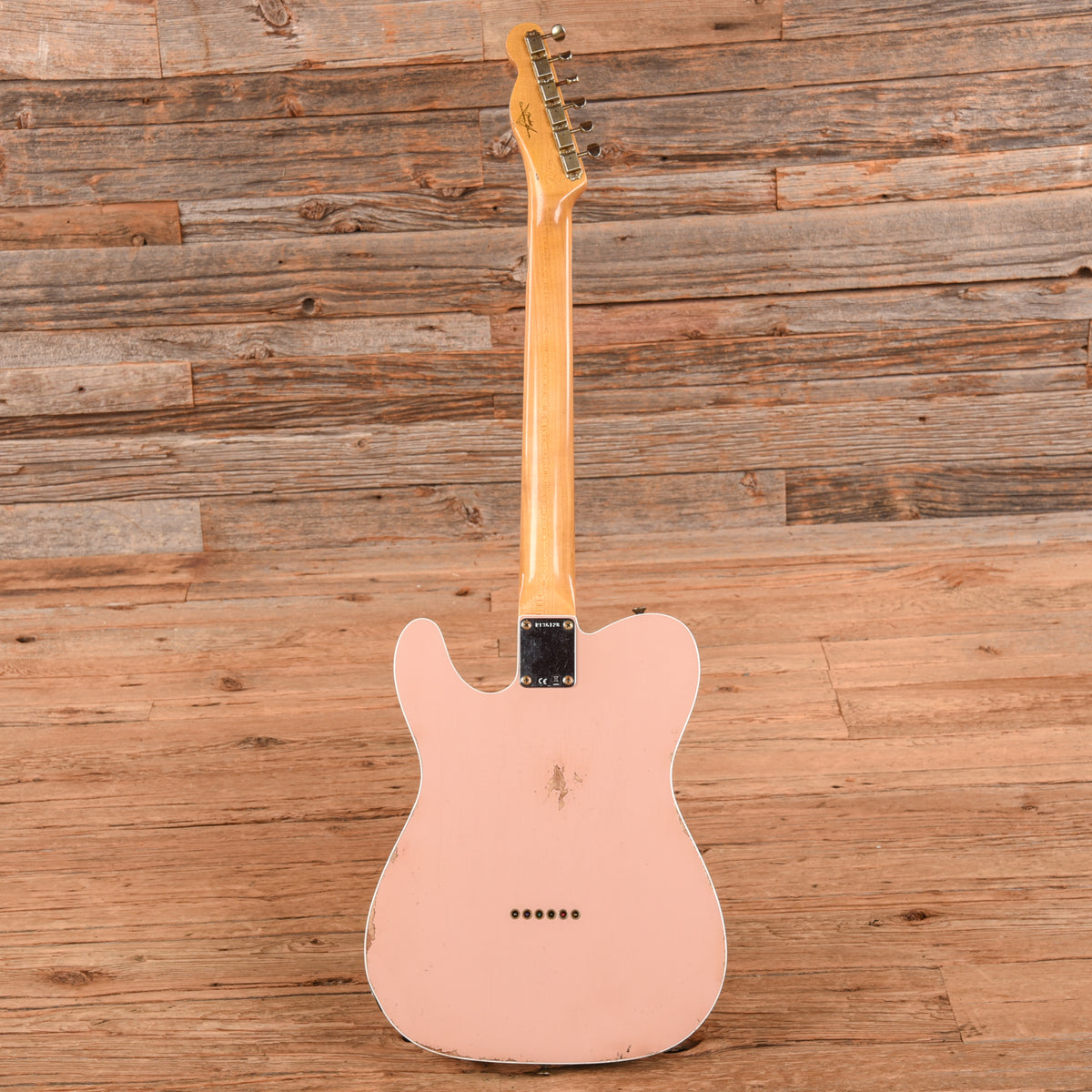 Fender Custom Shop '60 Telecaster Custom Ash Relic Shell Pink 2024 Electric Guitars / Solid Body