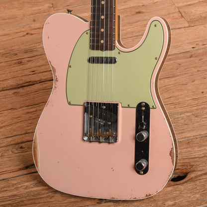 Fender Custom Shop '60 Telecaster Custom Ash Relic Shell Pink 2024 Electric Guitars / Solid Body