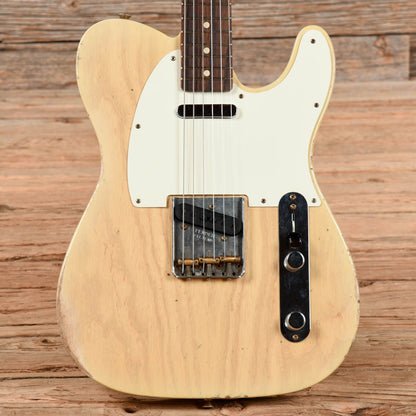 Fender Custom Shop '60 Telecaster Relic Aged White Blonde 2022 Electric Guitars / Solid Body