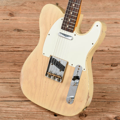 Fender Custom Shop '60 Telecaster Relic Aged White Blonde 2022 Electric Guitars / Solid Body