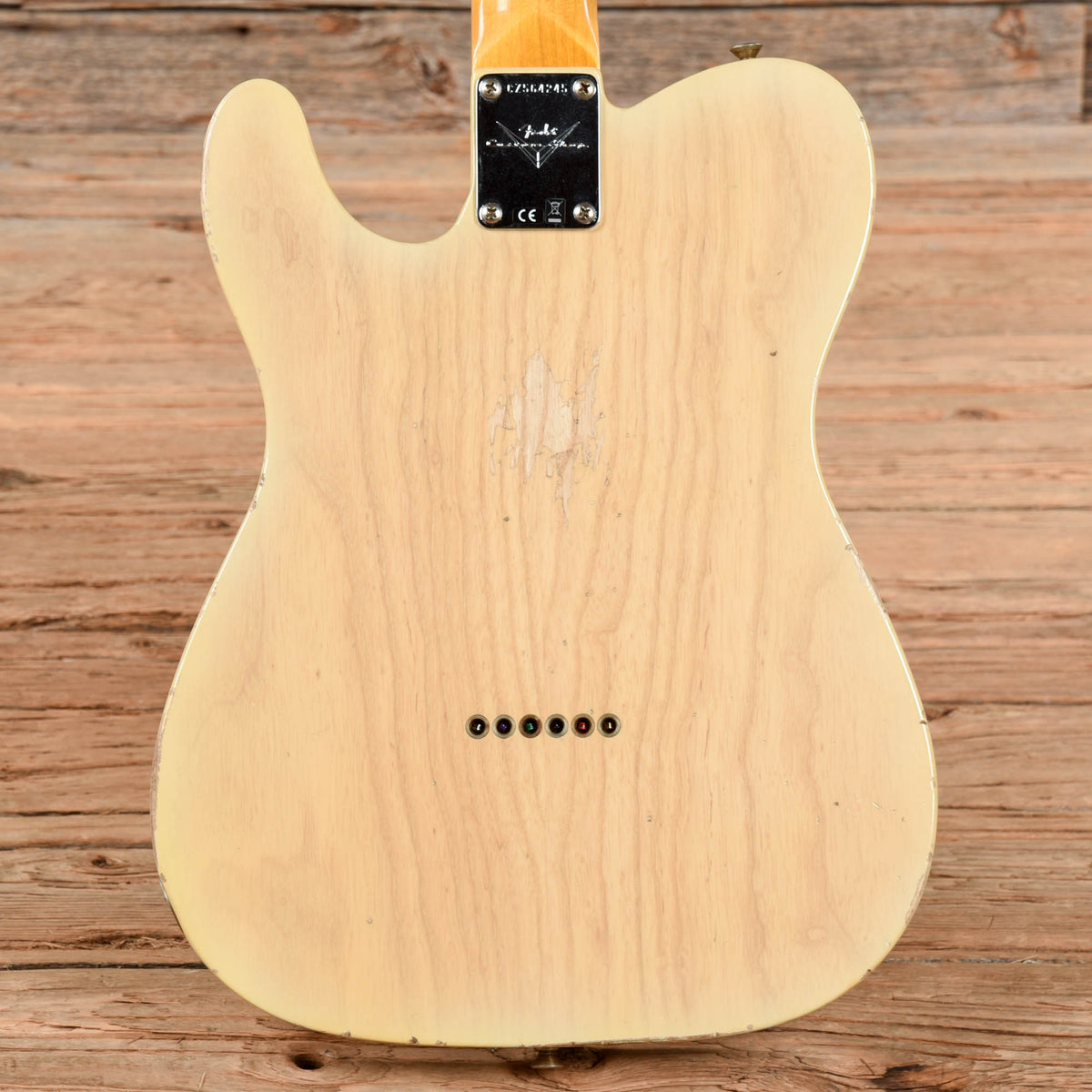 Fender Custom Shop '60 Telecaster Relic Aged White Blonde 2022 Electric Guitars / Solid Body