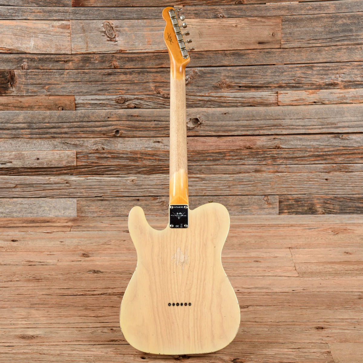 Fender Custom Shop '60 Telecaster Relic Aged White Blonde 2022 Electric Guitars / Solid Body