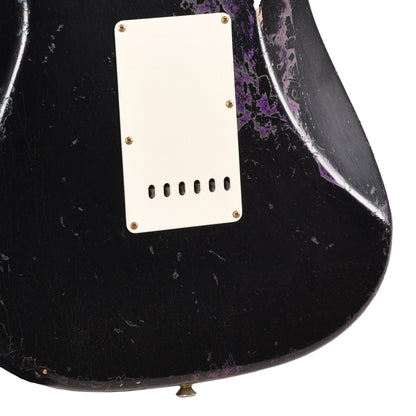 Fender Custom Shop '60s Stratocaster Black over Chameleon Heavy Relic Master Built by Dale Wilson w/Josefina Hand-Wound PIckups Electric Guitars / Solid Body