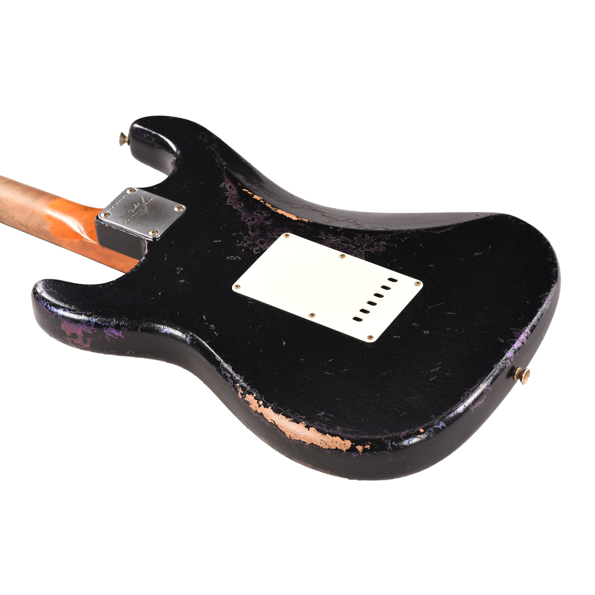 Fender Custom Shop '60s Stratocaster Black over Chameleon Heavy Relic Master Built by Dale Wilson w/Josefina Hand-Wound PIckups Electric Guitars / Solid Body