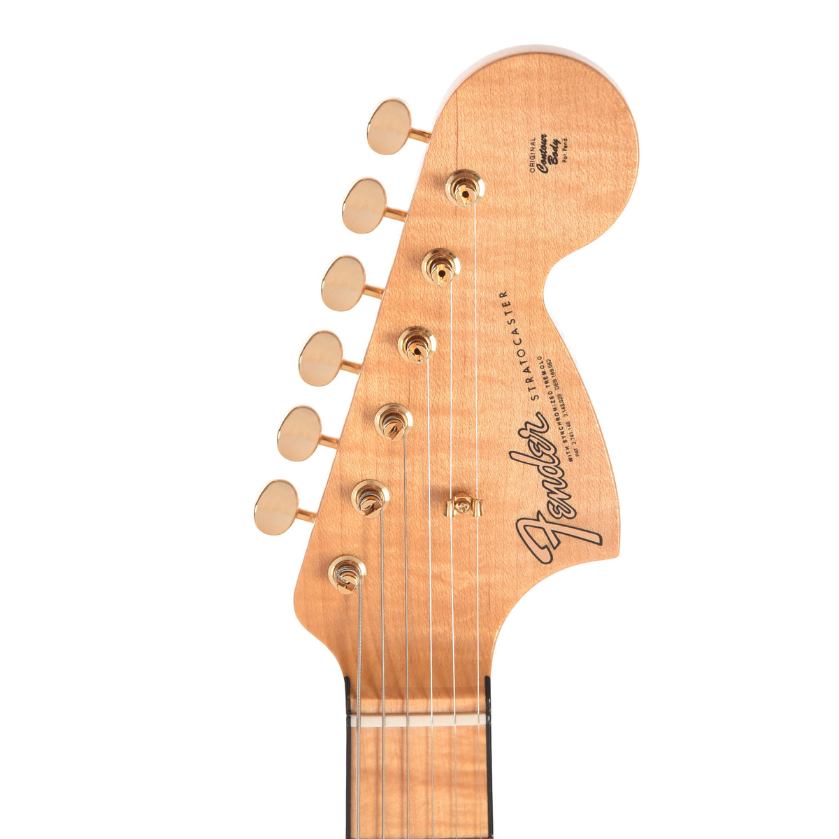 Fender Custom Shop American Custom Stratocaster NOS Honey Blonde Electric Guitars / Solid Body