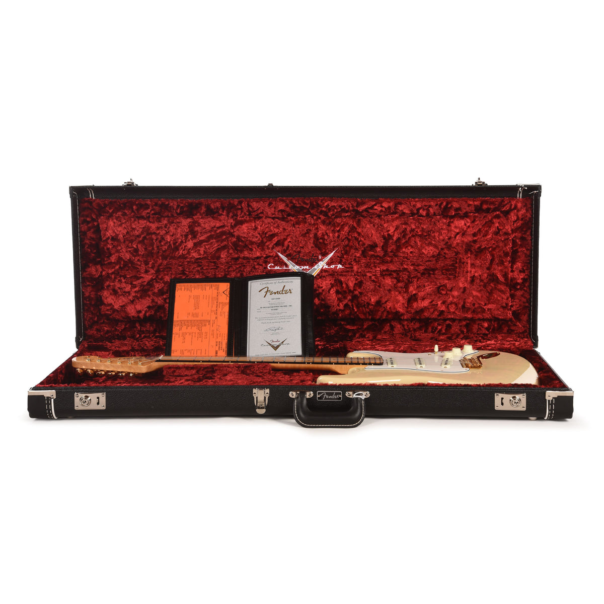 Fender Custom Shop American Custom Stratocaster NOS Honey Blonde Electric Guitars / Solid Body