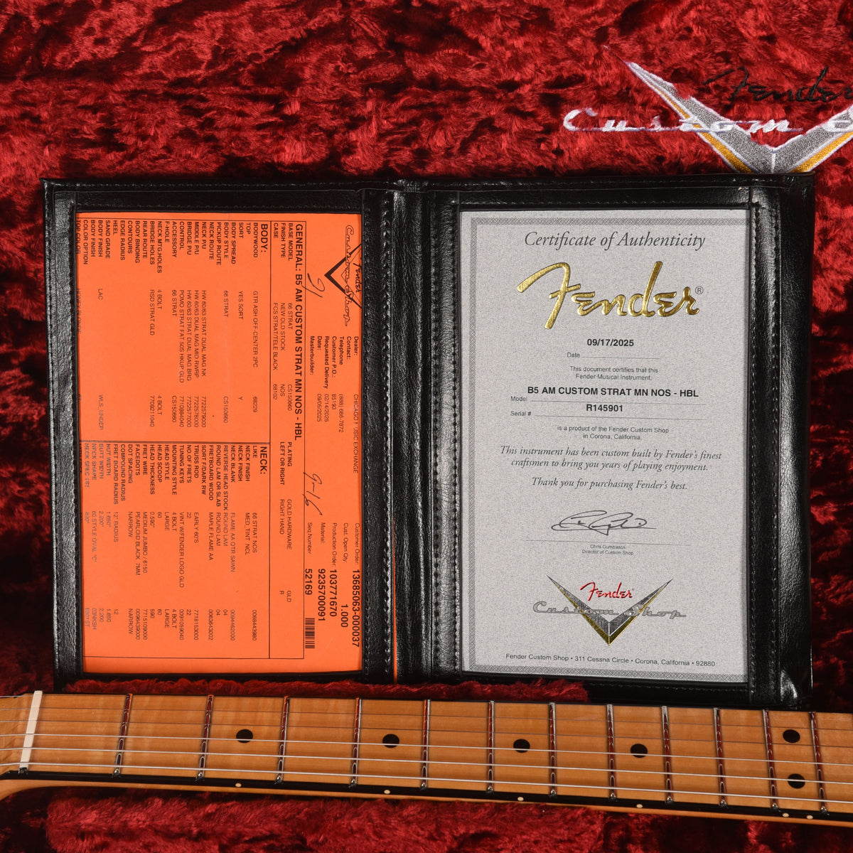 Fender Custom Shop American Custom Stratocaster NOS Honey Blonde Electric Guitars / Solid Body