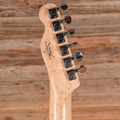 Fender Custom Shop Custom Deluxe Telecaster Black Electric Guitars / Solid Body
