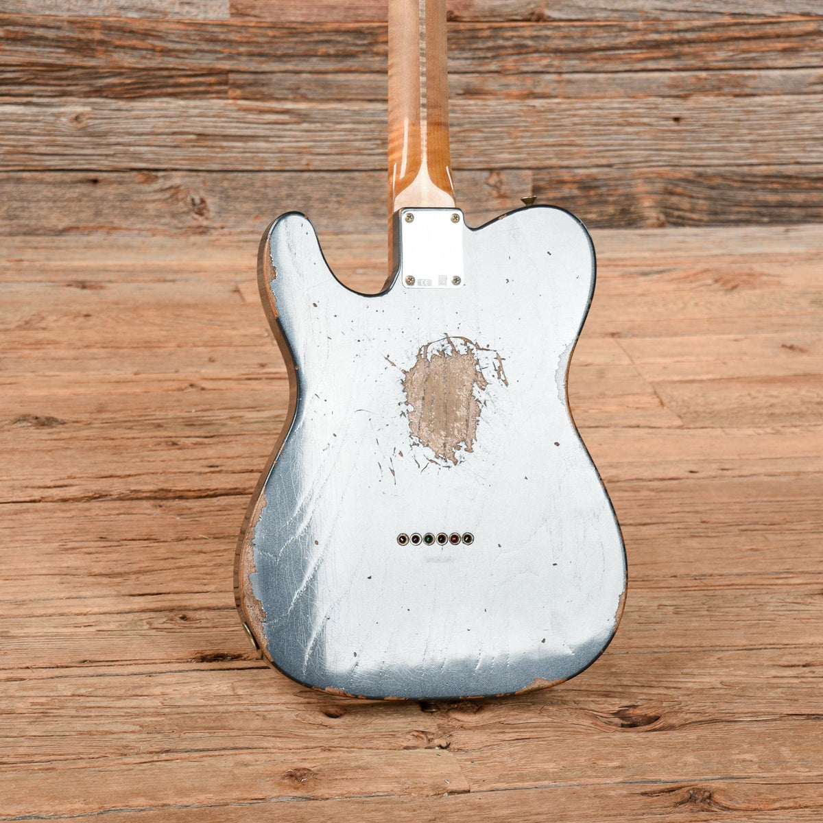 Fender Custom Shop "Eddie's Guitars" 57 Telecaster Relic Charcoal Frost Metallic 2020 Electric Guitars / Solid Body