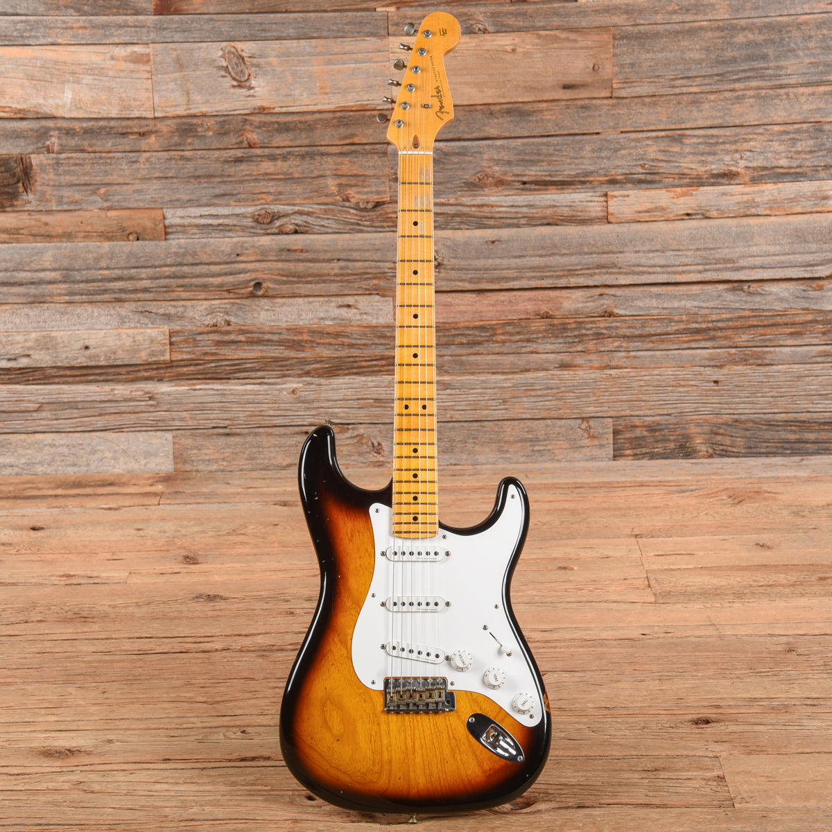 Fender Custom Shop Eric Clapton Signature Stratocaster Journeyman Relic Sunburst 2017 Electric Guitars / Solid Body