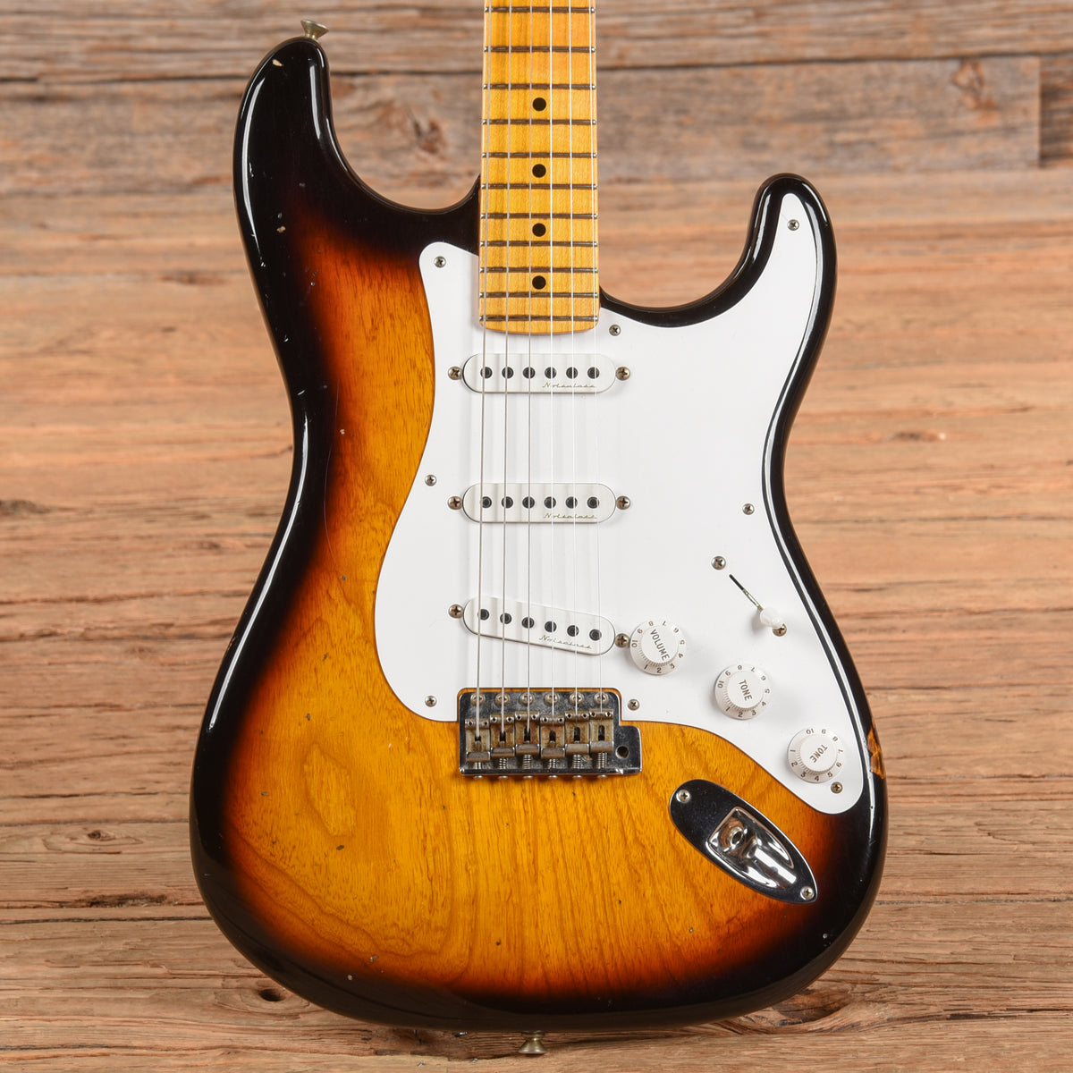 Fender Custom Shop Eric Clapton Signature Stratocaster Journeyman Relic Sunburst 2017 Electric Guitars / Solid Body