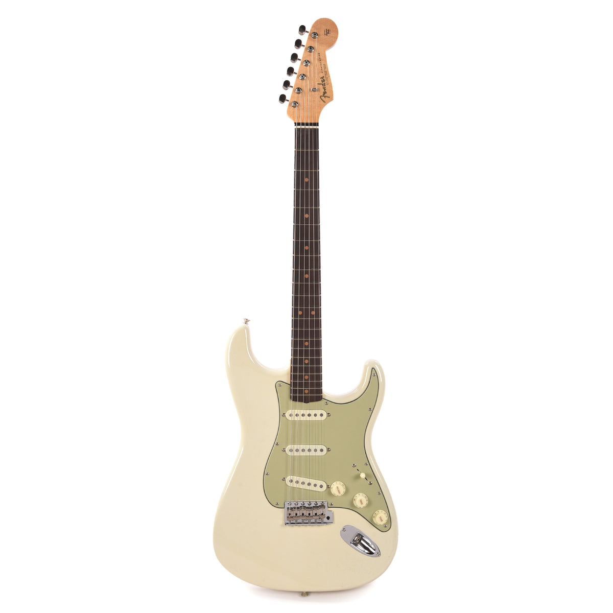Fender Custom Shop Limited Edition 1964 L-Series Stratocaster NOS Super Aged Olympic White Electric Guitars / Solid Body